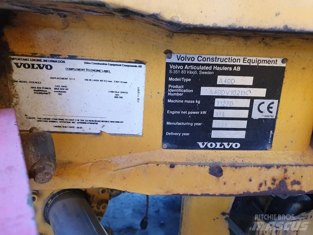Volvo A 40 D Knik dumptrucks