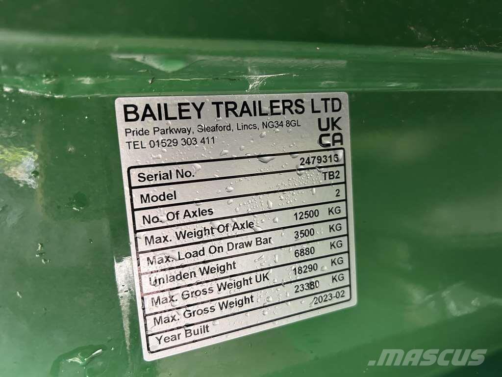 Bailey TB2 16t Bouw - Overige