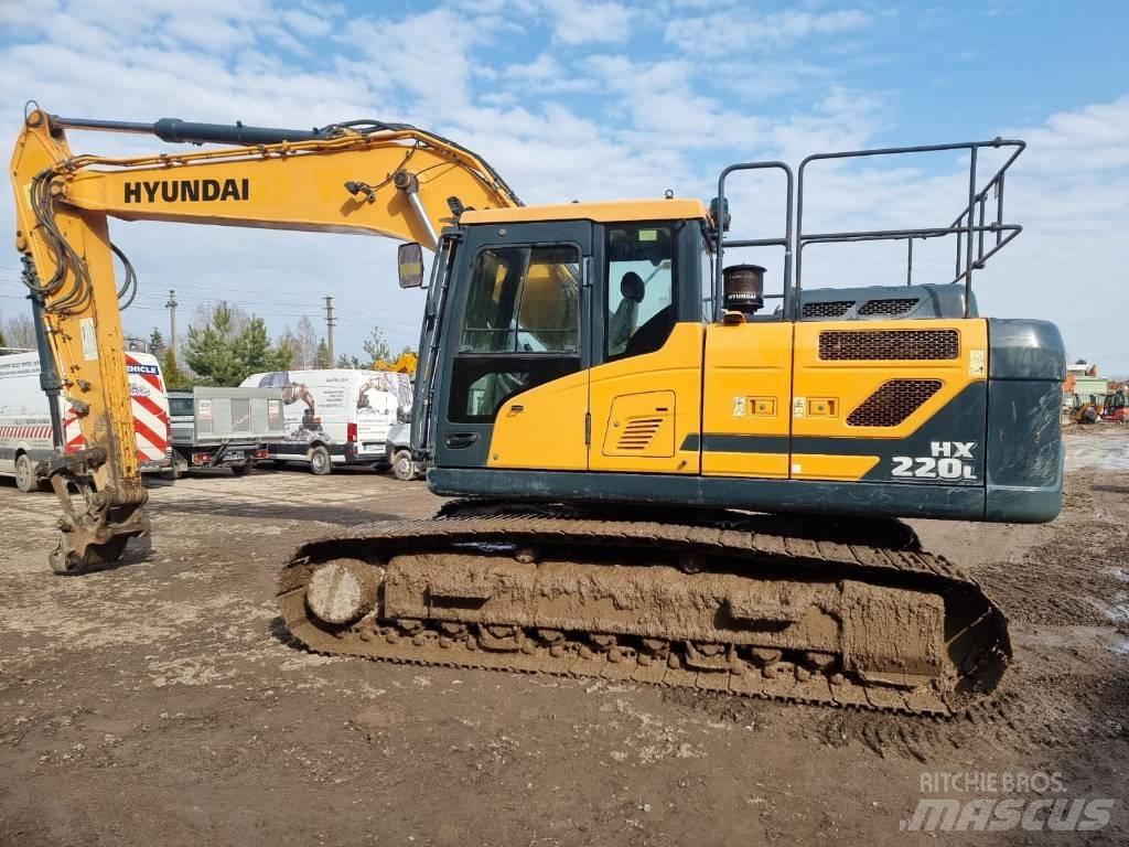 Hyundai HX 220 L Rupsgraafmachines