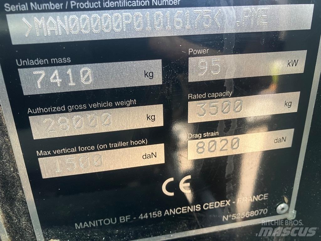 Manitou 635-130 PS+ Verreikers voor landbouw