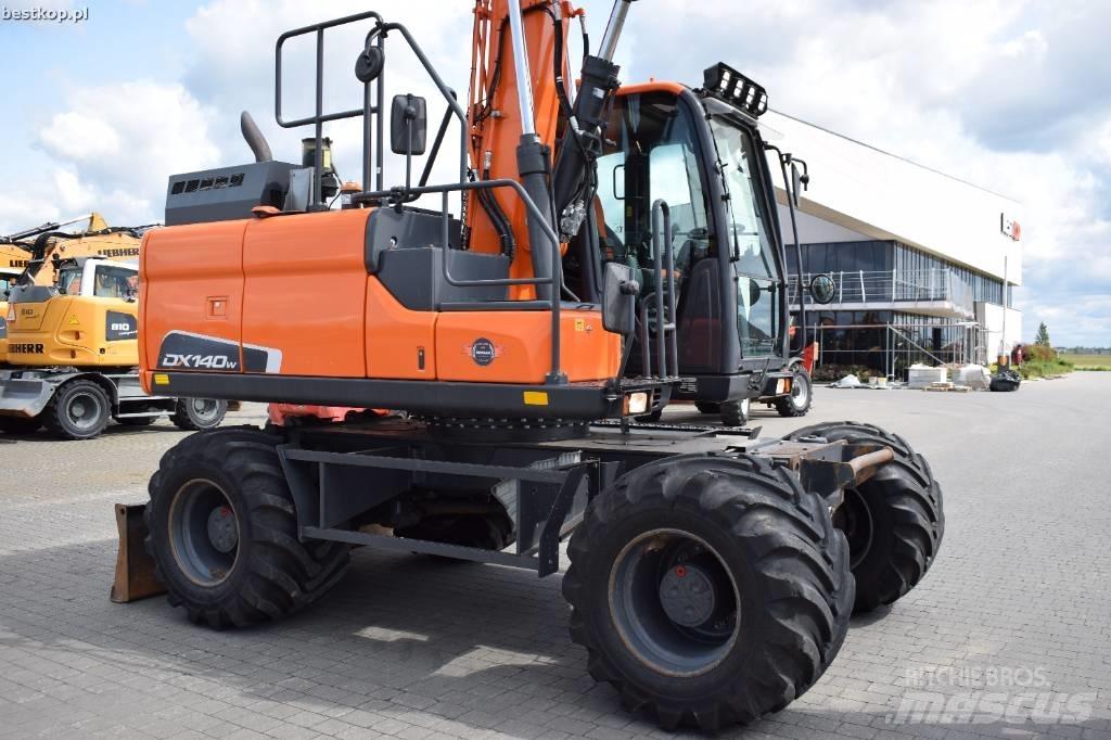 Doosan DX 140 W-5 Wielgraafmachines