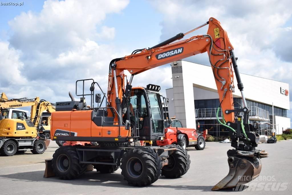 Doosan DX 140 W-5 Wielgraafmachines