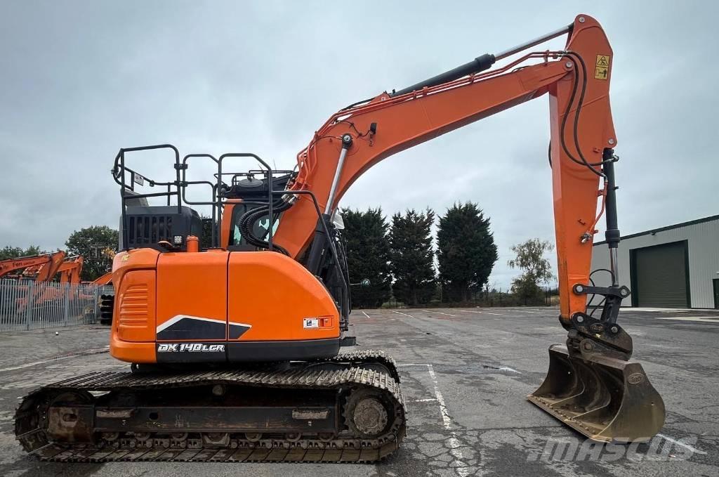 Doosan DX140LCR-7 Rupsgraafmachines