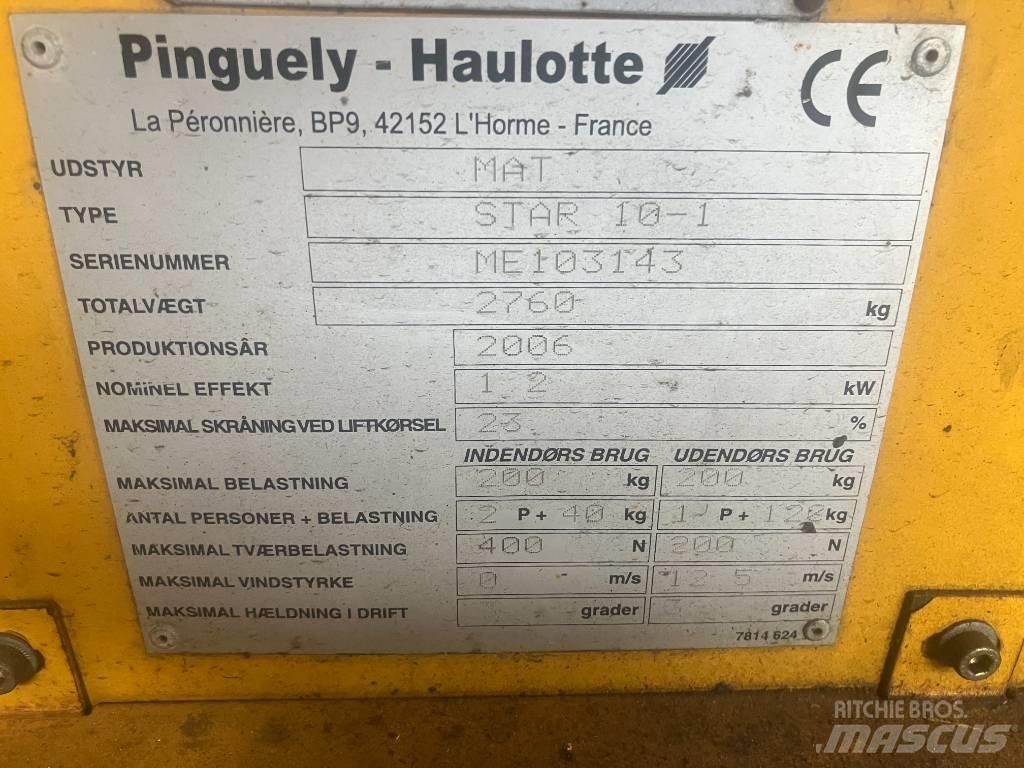Haulotte Star 10 Personenliften en invalideliften