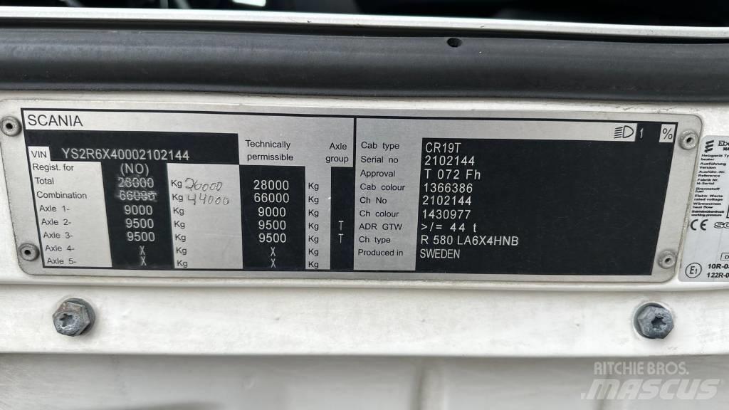 Scania R 580 Trekkers