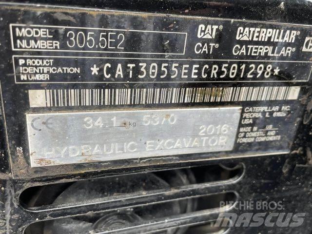 CAT 305,5 E2 Minigraafmachines < 7t