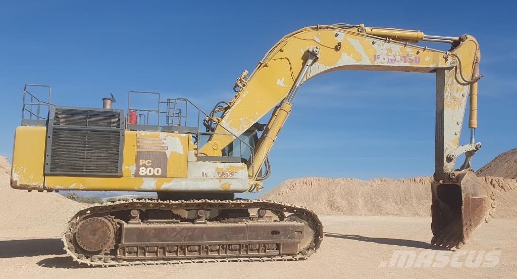 Komatsu PC 800-6 Rupsgraafmachines