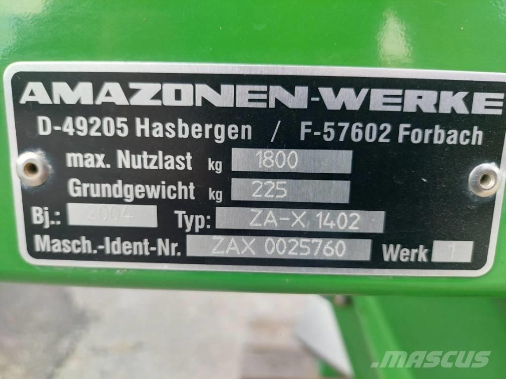 Amazone ZA-X 1402 Kunstmeststrooiers