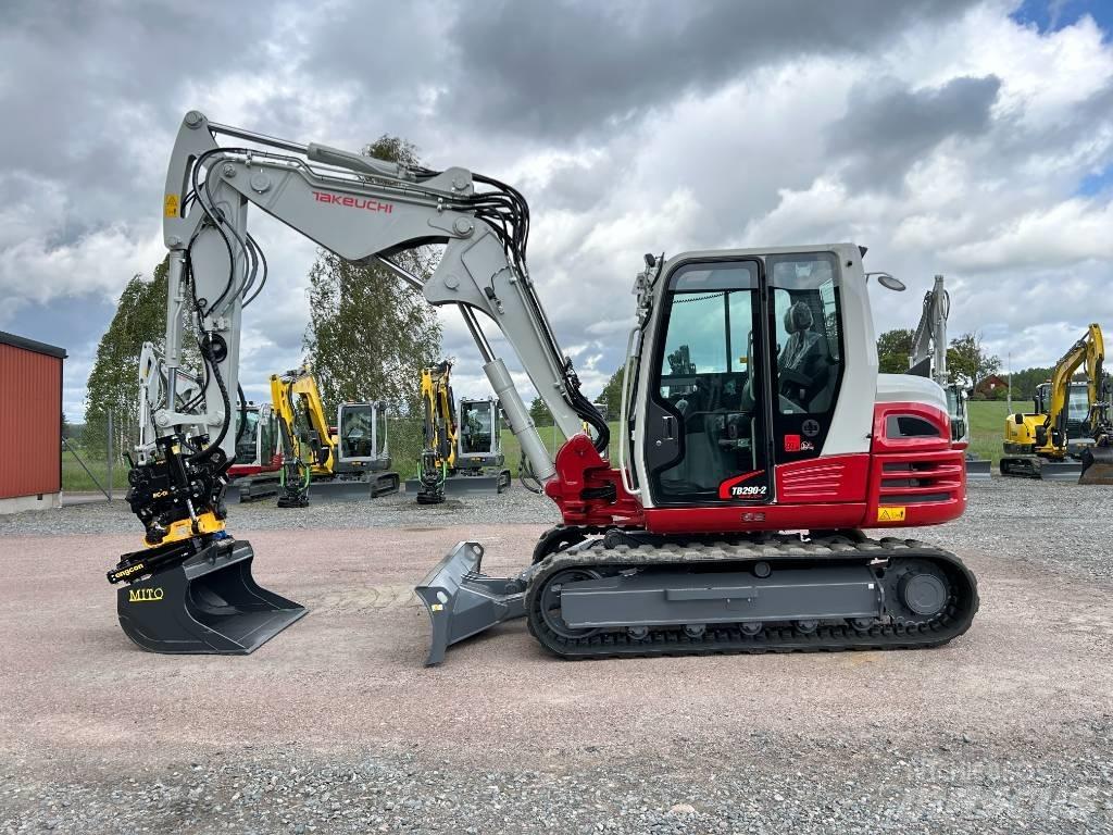 Takeuchi TB290 Midigraafmachines 7t - 12t