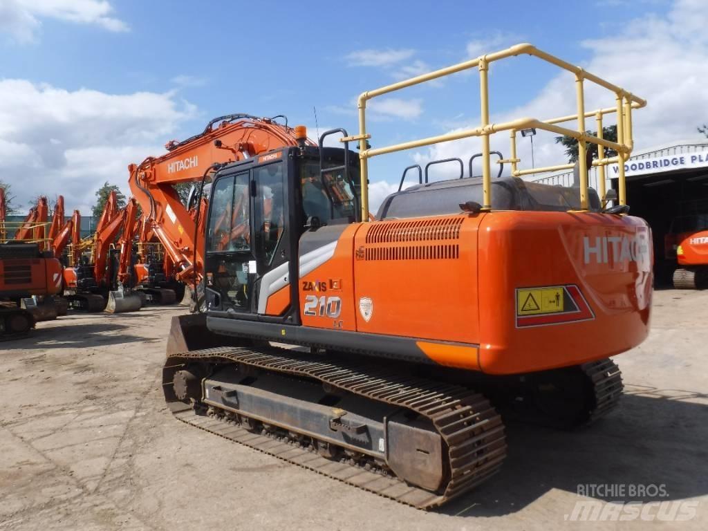 Hitachi ZX 210 LC-7 Rupsgraafmachines