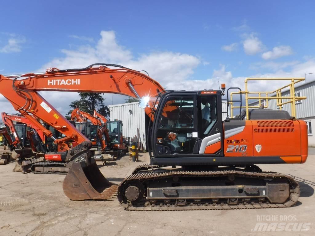 Hitachi ZX 210 LC-7 Rupsgraafmachines