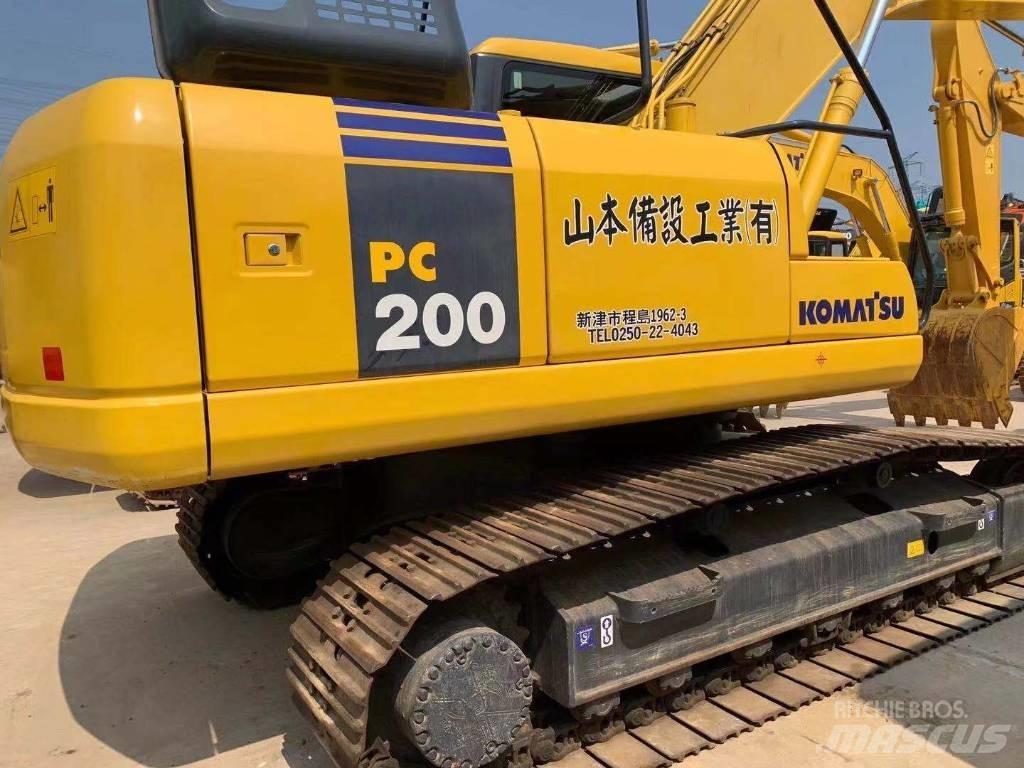 Komatsu pc200-7 Rupsgraafmachines