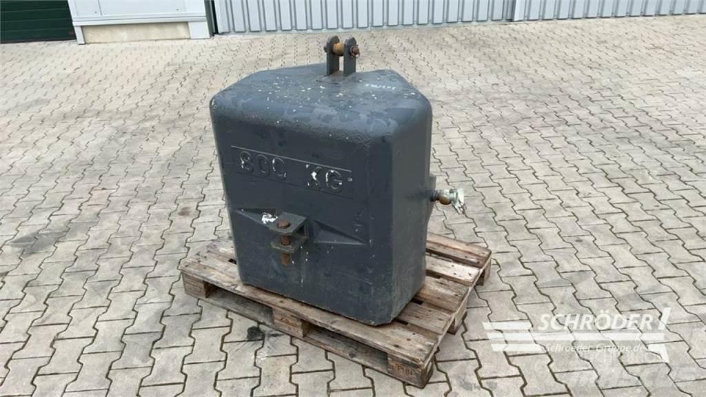  800 KG STAHLBETON Overige accessoires voor tractoren