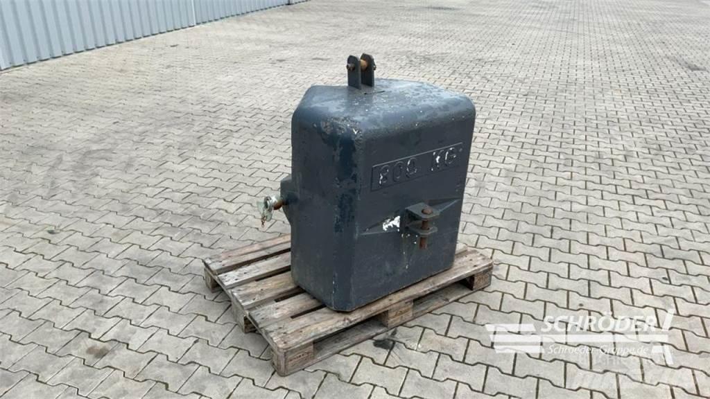  800 KG STAHLBETON Overige accessoires voor tractoren