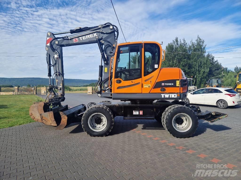Terex TW 110 Wielgraafmachines