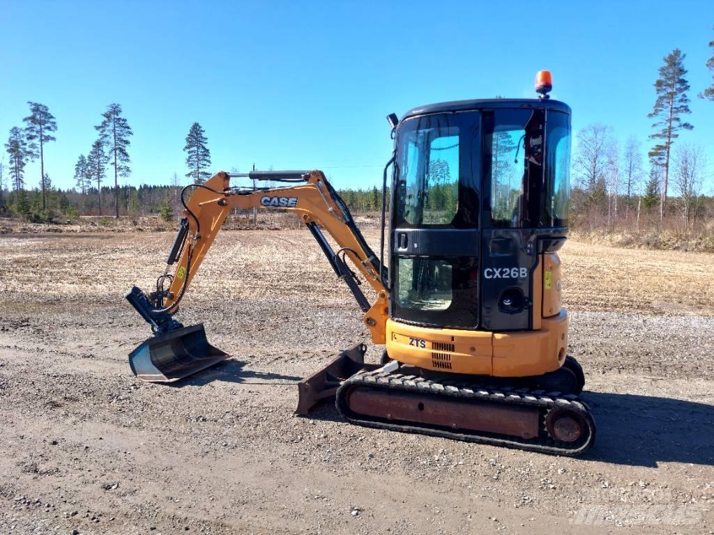 CASE CX 26 B Minigraafmachines < 7t