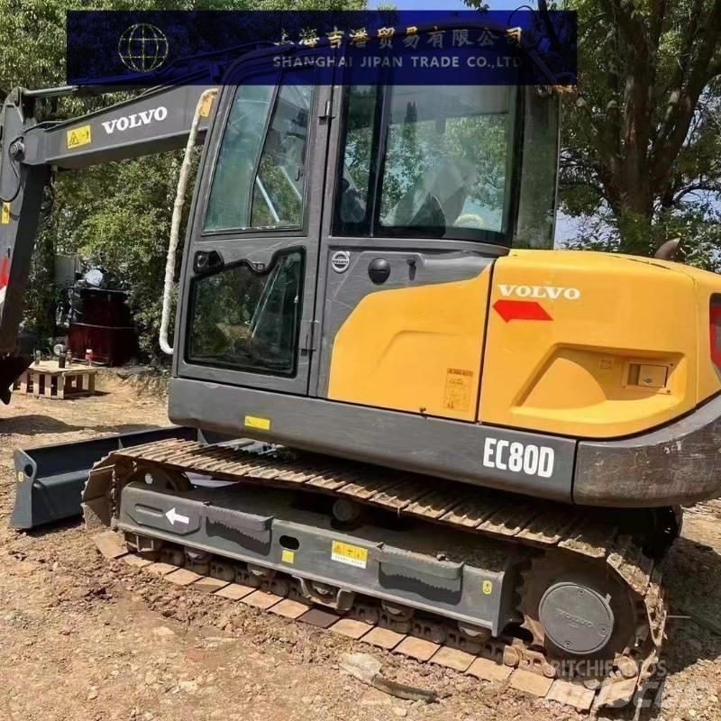 Volvo EC 80D Midigraafmachines 7t - 12t