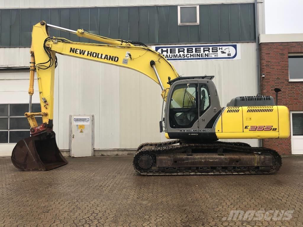 New Holland E 265 B Rupsgraafmachines