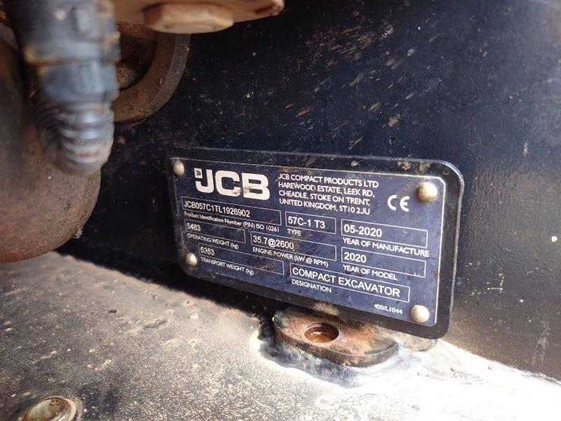 JCB 57 C-1 Minigraafmachines < 7t