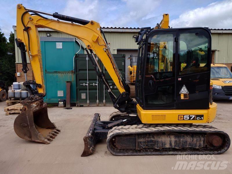 JCB 57 C-1 Minigraafmachines < 7t