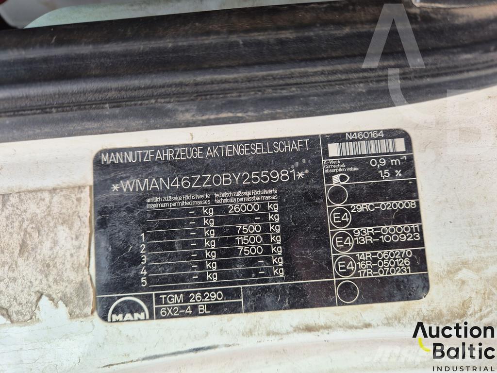 MAN TGM26.290 Vuilniswagens