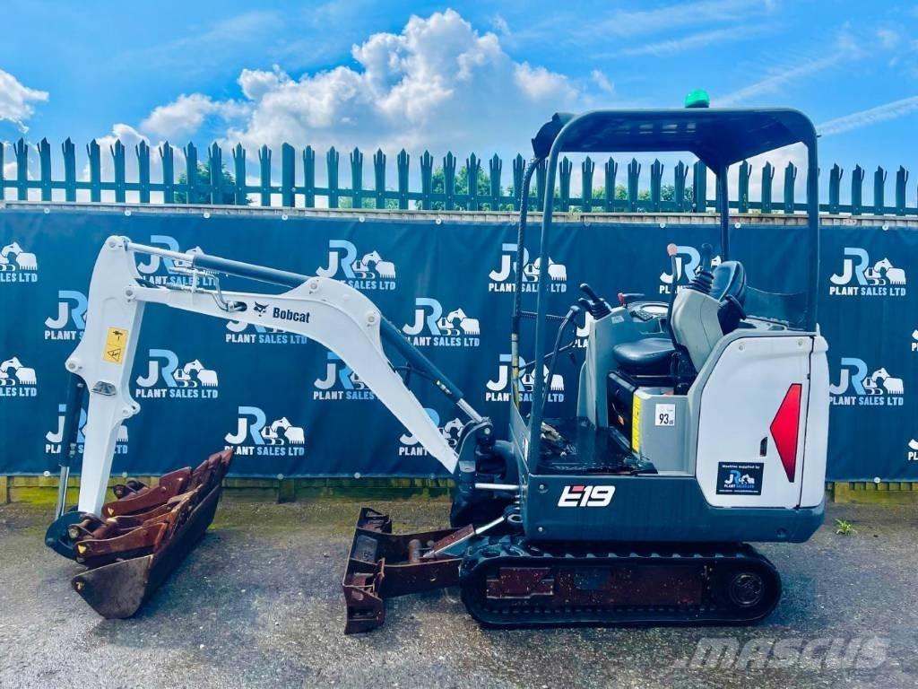 Bobcat E 19 Minigraafmachines < 7t