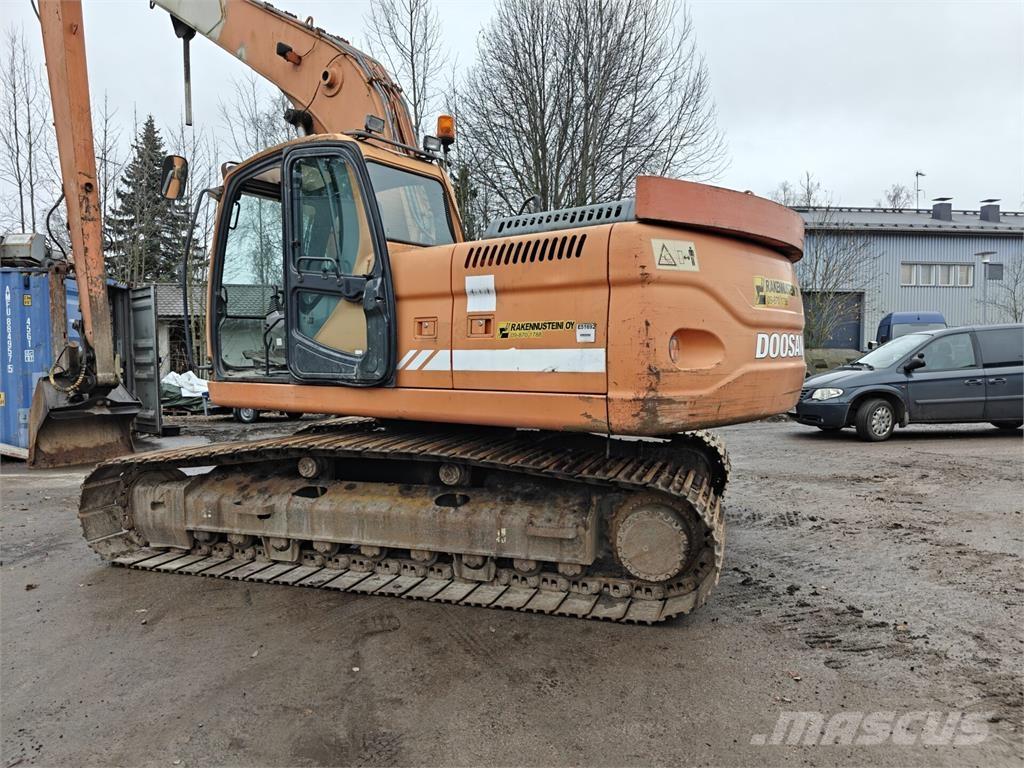 Doosan DX 225 LC Long Reach Graafmachines