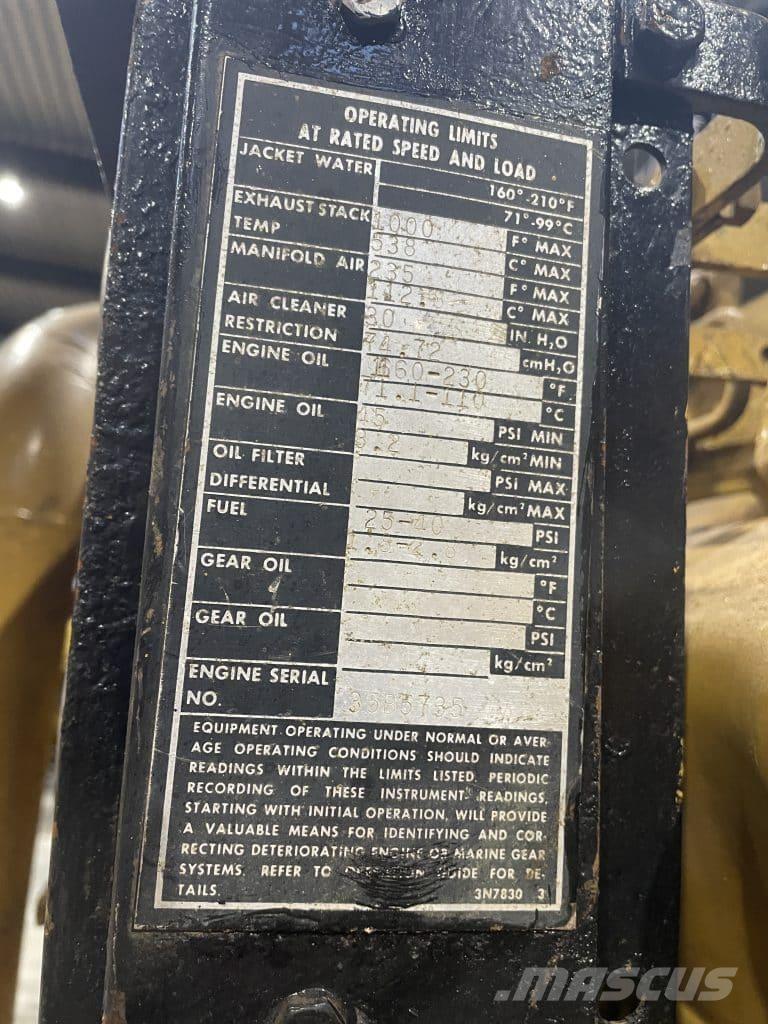 CAT D399 Diesel generatoren