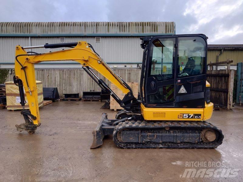 JCB 57 C-1 Minigraafmachines < 7t
