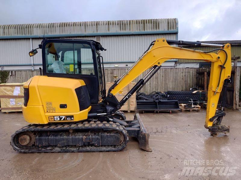JCB 57 C-1 Minigraafmachines < 7t