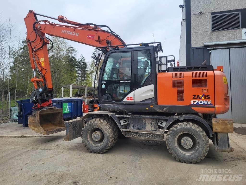 Hitachi ZX170W-6 Wielgraafmachines