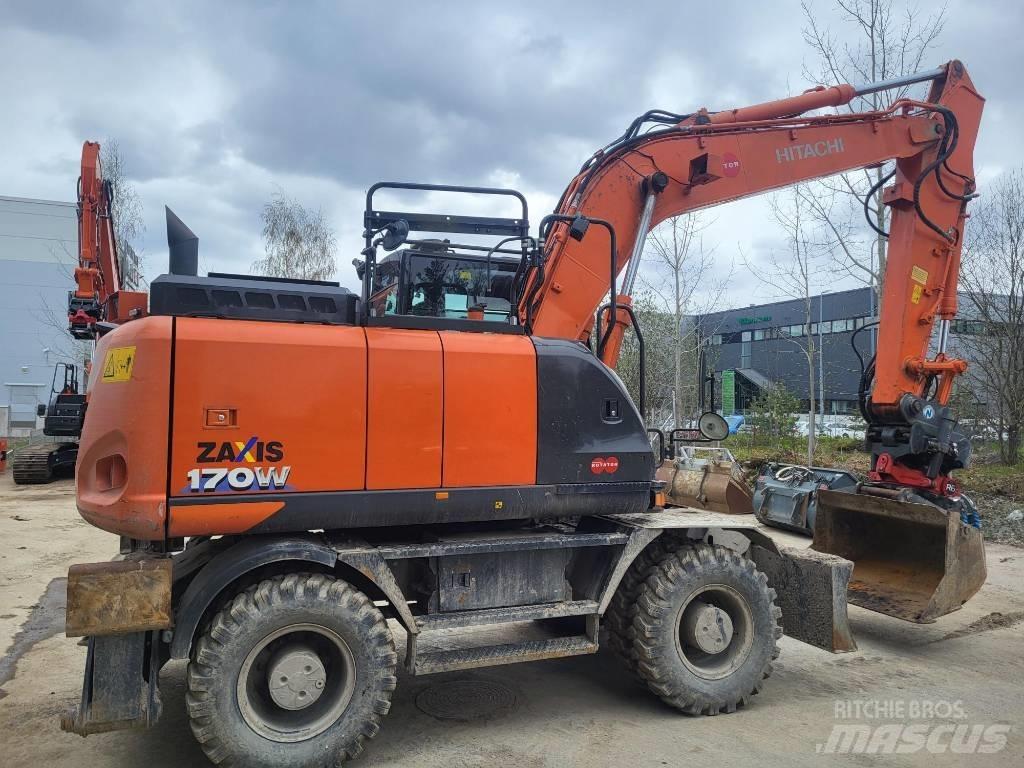 Hitachi ZX170W-6 Wielgraafmachines