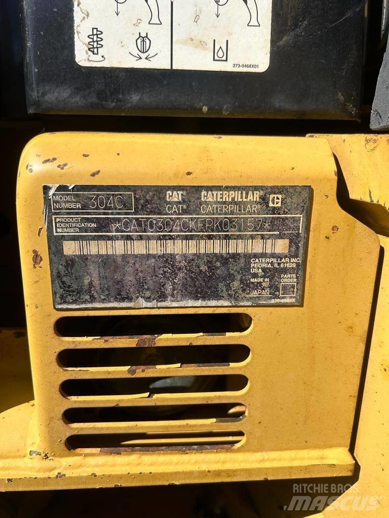 CAT 304 C CR Minigraafmachines < 7t