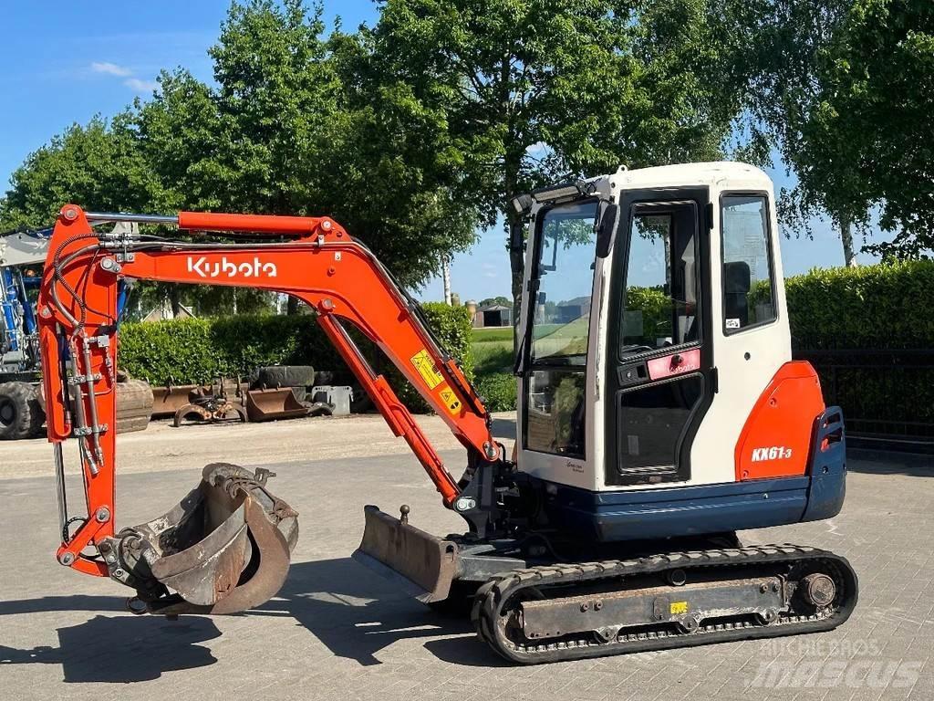 Kubota KX61-3 Minigraafmachines < 7t