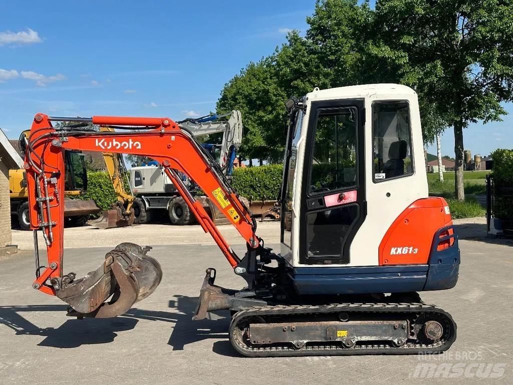 Kubota KX61-3 Minigraafmachines < 7t