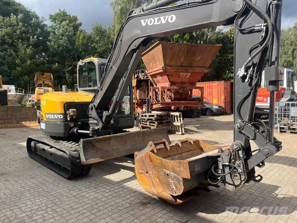 Volvo ECR 88 D Midigraafmachines 7t - 12t