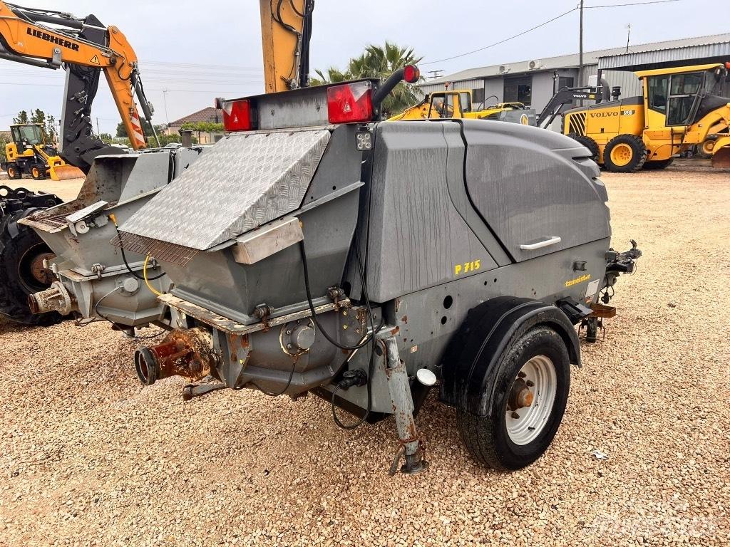 Putzmeister P 715 TD Betonpomptrucks