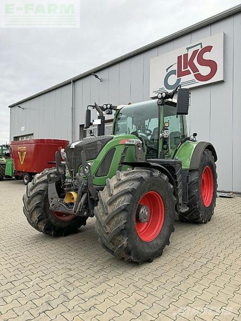 Fendt 724 s4 profi+ Tractoren