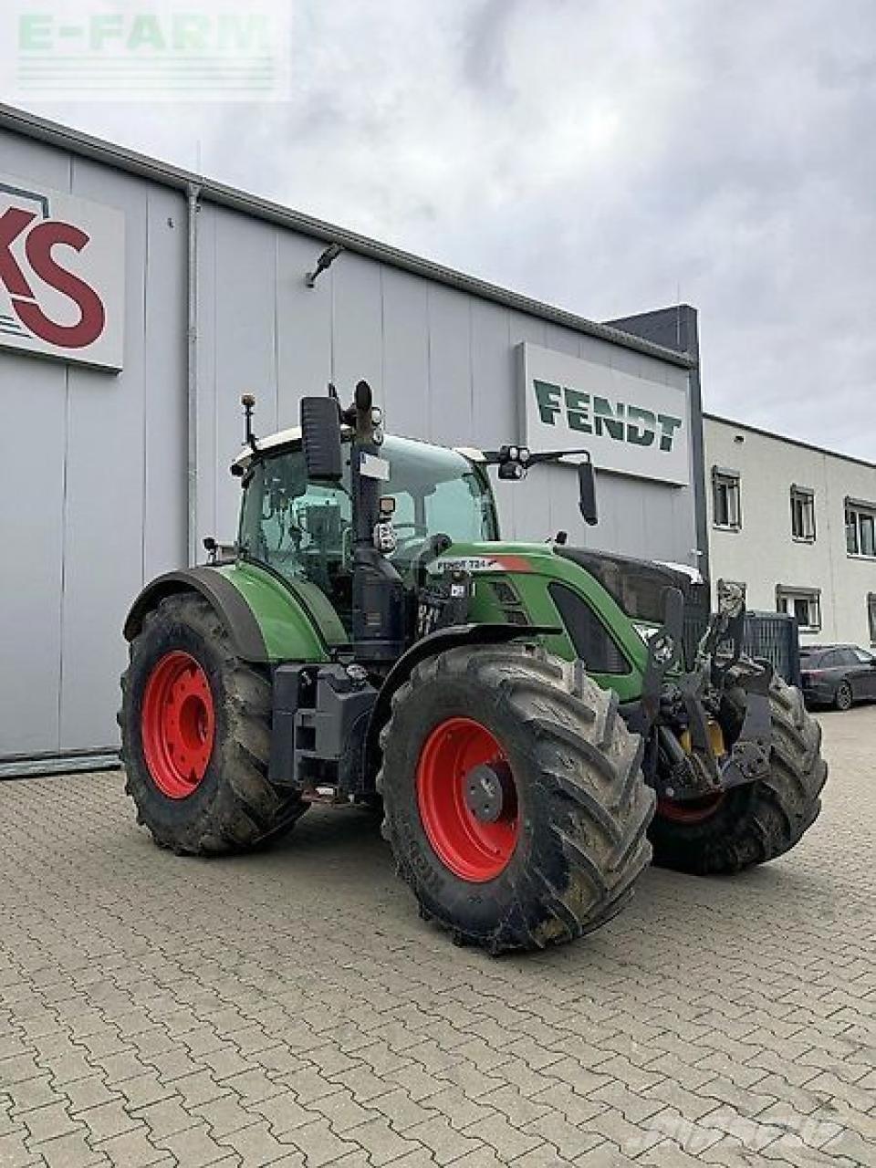 Fendt 724 s4 profi+ Tractoren