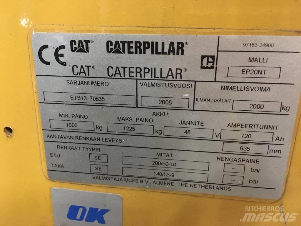 CAT EP 20 NT Elektrische heftrucks