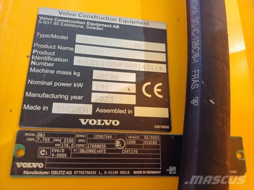Volvo L110H Wielladers