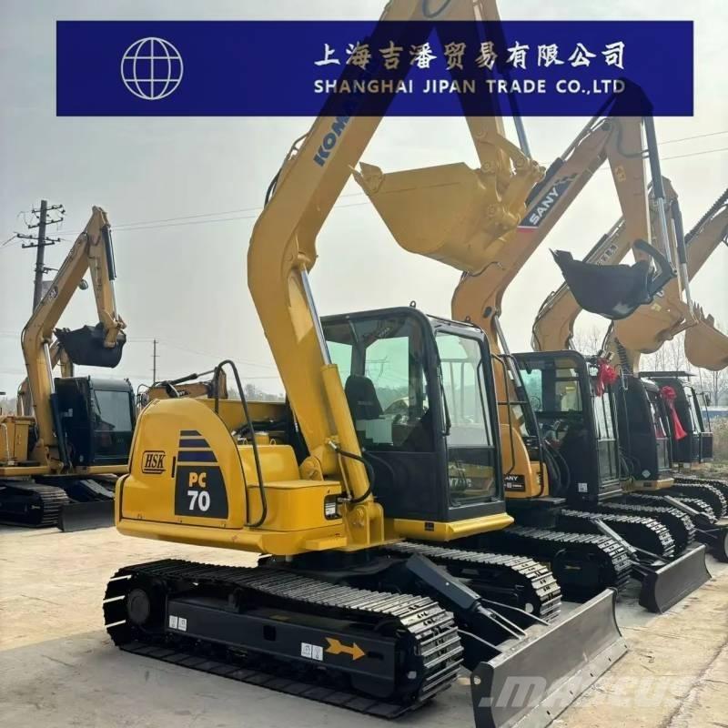 Komatsu PC 70 Rupsgraafmachines
