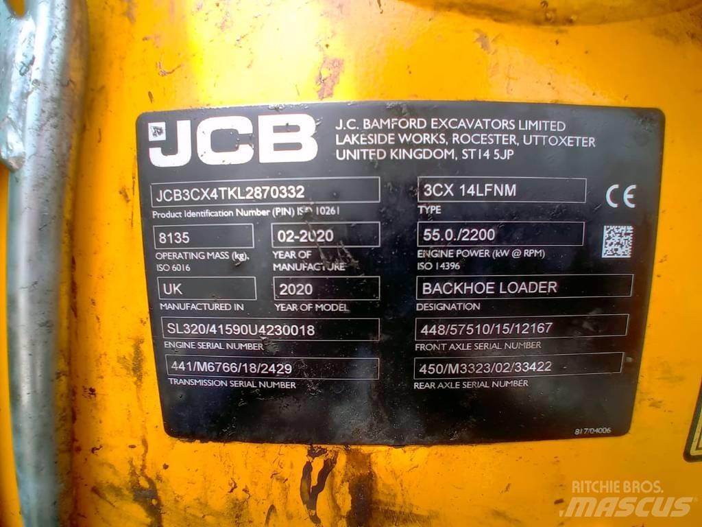 JCB 3 CX 4 T Graaf-laadcombinaties