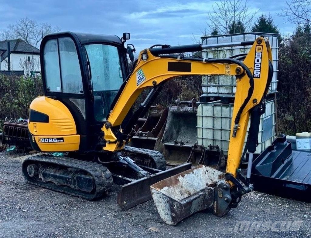 JCB 8026 CTS Minigraafmachines < 7t