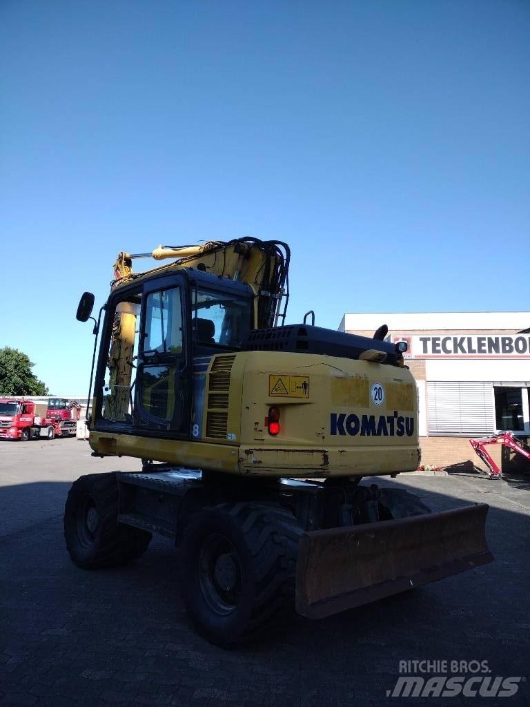 Komatsu PW 148-8 Wielgraafmachines