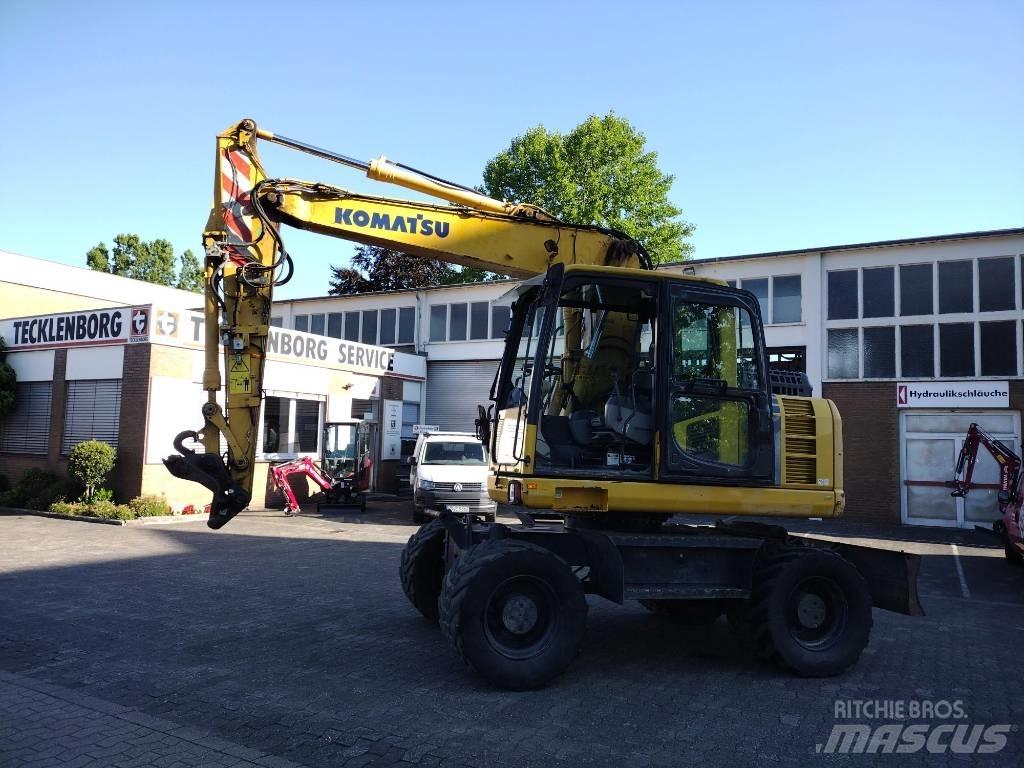 Komatsu PW 148-8 Wielgraafmachines
