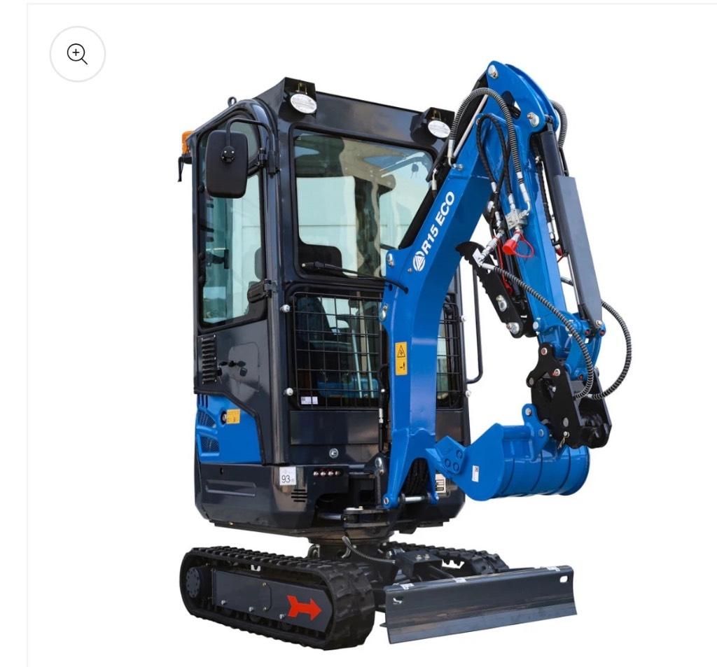 Rippa R15 Minigraafmachines < 7t