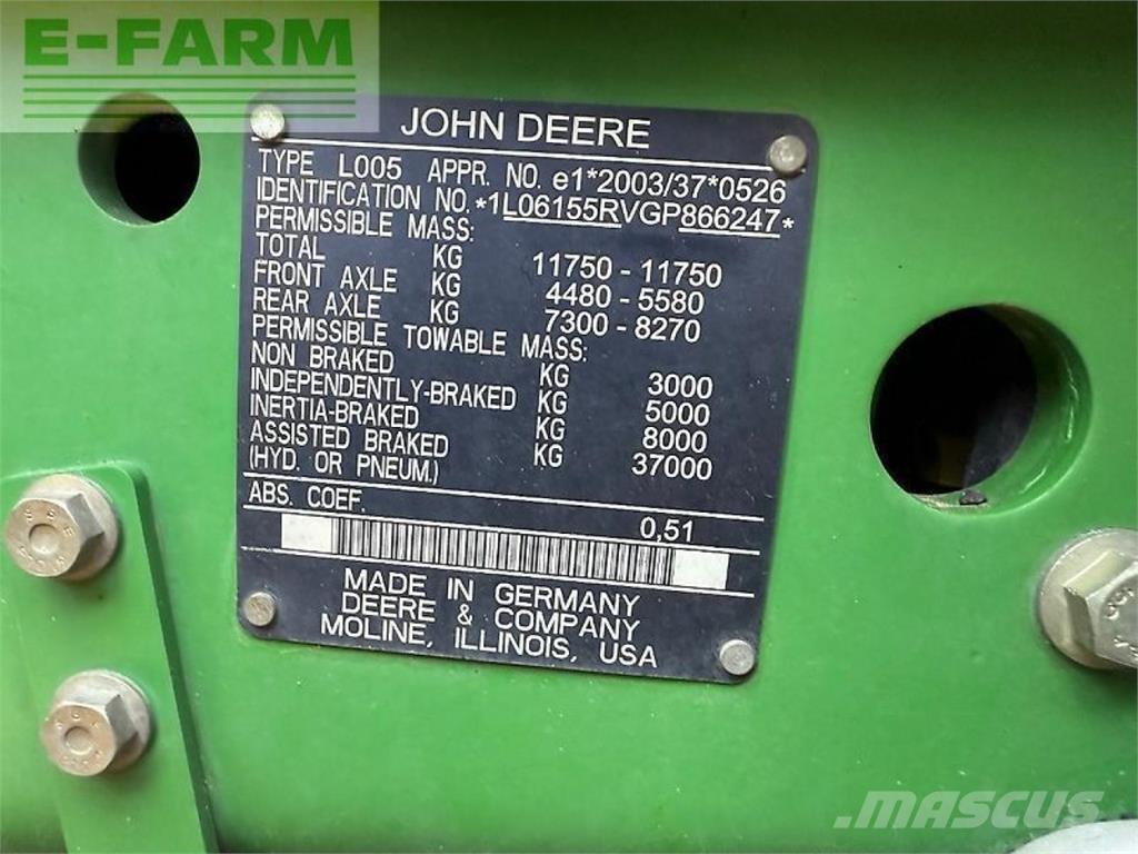 John Deere 6155r Tractoren