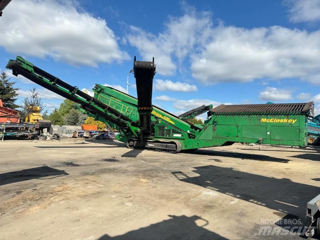 McCloskey S190 Mobiele zeefinstallaties