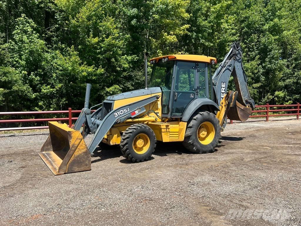 John Deere 310 SJ Graaf-laadcombinaties